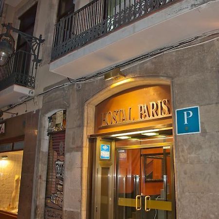 Hostal Paris Barcelona Bagian luar foto